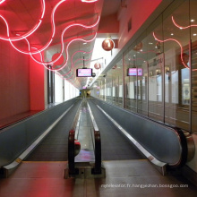 Trottoir mobile intérieur extérieur incliné par passager à démarrage automatique